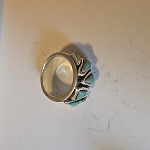 Vintage Sterling silver turquoise ring